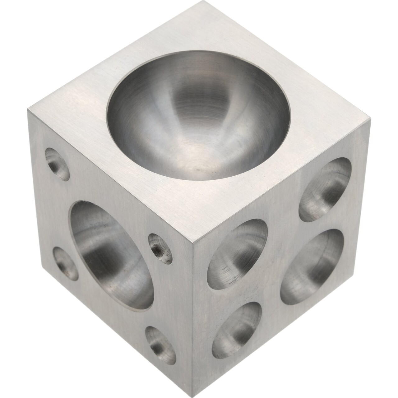 Steel Dapping Block 2 1/2" Jewelers Doming Forming Jewelry Repair Tool